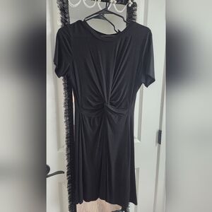 LPA Black Twist-Front Dress